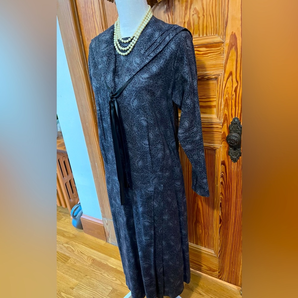 Vintage Laura Ashley 1920s-Style Sailor Dress, Size 8